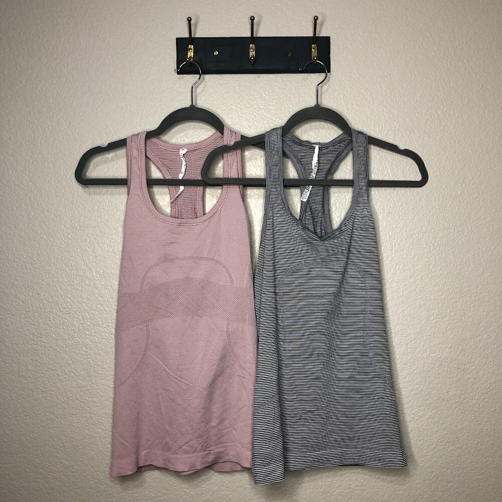 Lululemon Bundle Swift Stride Athletic Tank Women's 8 Workout Gym Yoga Running